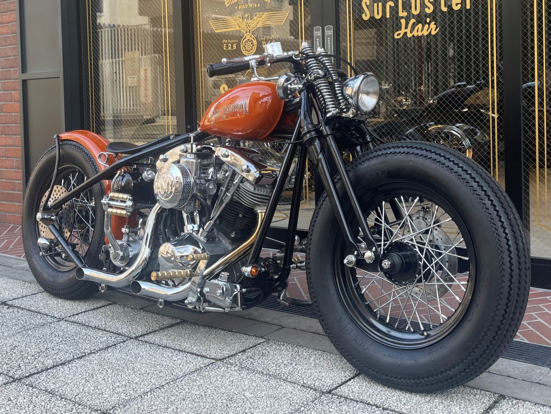 当店を代表するショベルヘッドのボバーstyle | (有)遠藤自動車