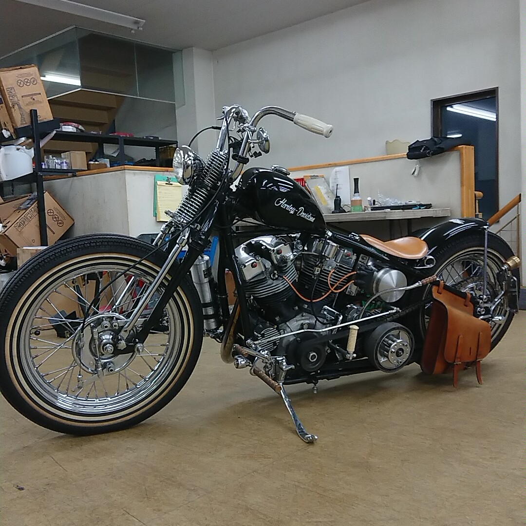 ロサンゼルスで活躍していたSHOVELチョッパー再始動！ | (有)遠藤