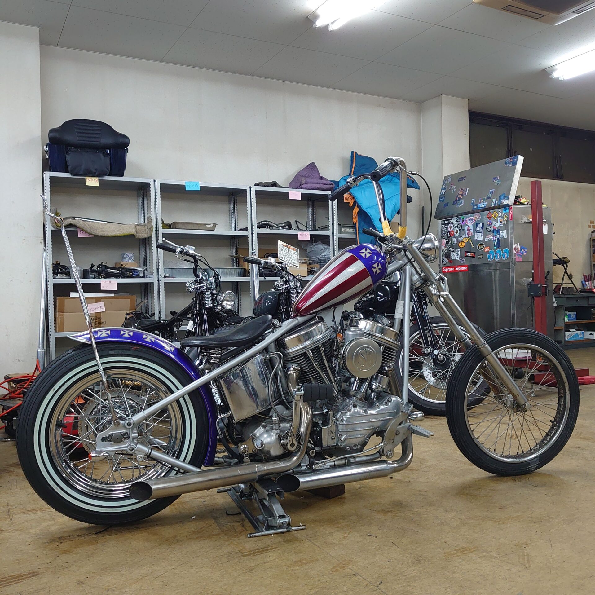 ヴィンテージなBONNEBILLEクランクケースPANHEAD | (有)遠藤自動車サービス