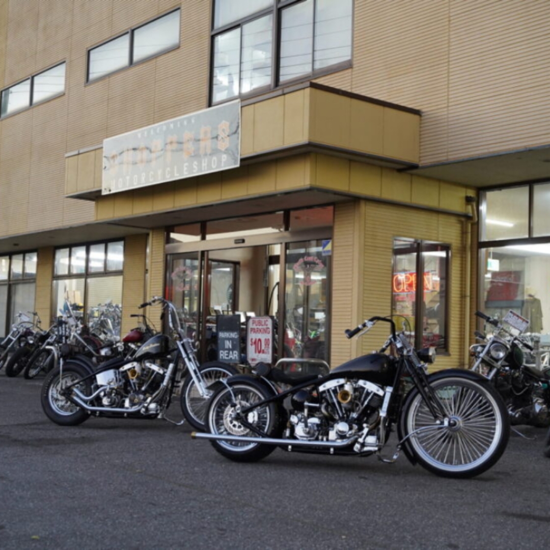 魅力満載のショベルチョッパー達♪ | (有)遠藤自動車サービス